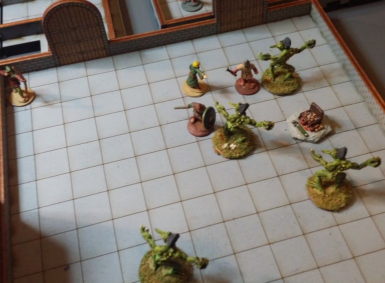 Fight in the Troll Lair